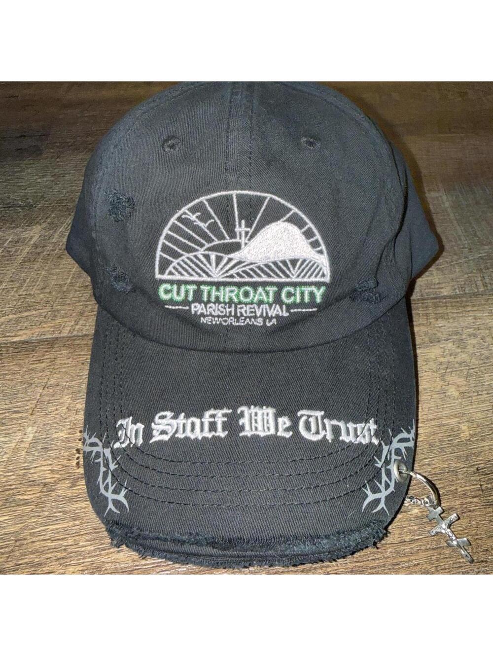Revival Cut Throat City Hat (Black)
